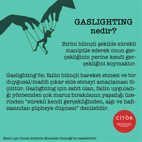 gaslighting nedir